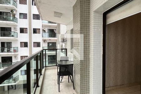 Varanda da Sala de apartamento para alugar com 3 quartos, 135m² em Aparecida, Santos