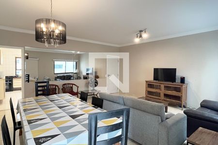 Sala de apartamento para alugar com 3 quartos, 135m² em Aparecida, Santos