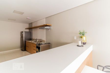 Studio para alugar com 26m², 1 quarto e sem vagaSalão de Festas