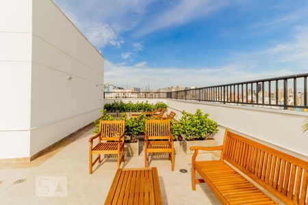 Studio para alugar com 26m², 1 quarto e sem vagaTerraço