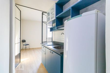 Studio para alugar com 35m², 1 quarto e sem vagaCozinha