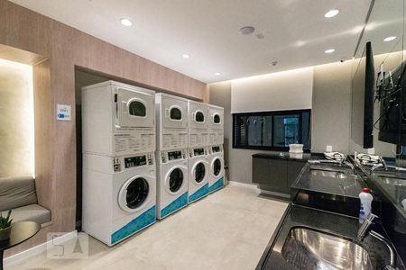 Studio à venda com 27m², 1 quarto e sem vagaLavanderia