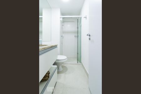 Banheiro de kitnet/studio à venda com 1 quarto, 26m² em Centro, São Paulo