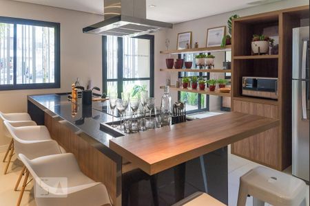 Studio para alugar com 26m², 1 quarto e sem vagaSalão de Festas