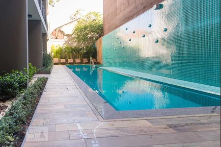 Studio para alugar com 26m², 1 quarto e sem vagaPiscina