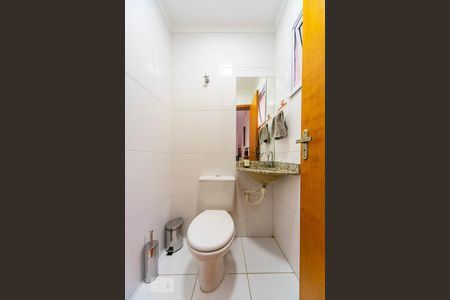 Lavabo de casa de condomínio para alugar com 3 quartos, 110m² em Vila Curuçá, Santo André