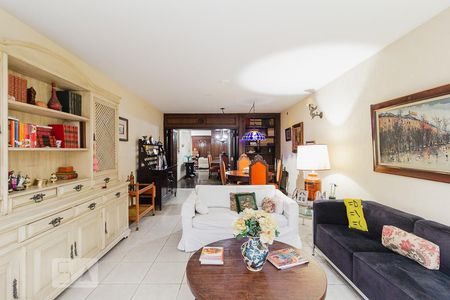 Sala de estar de casa à venda com 4 quartos, 400m² em Indianópolis, São Paulo