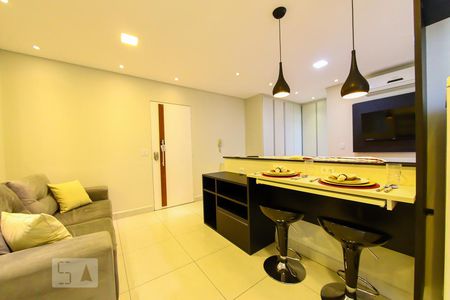 Sala de apartamento à venda com 1 quarto, 36m² em Vila Augusta, Guarulhos