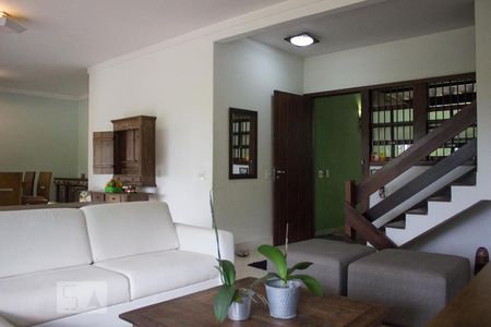 Sala de casa de condomínio à venda com 6 quartos, 320m² em São Conrado, Rio de Janeiro