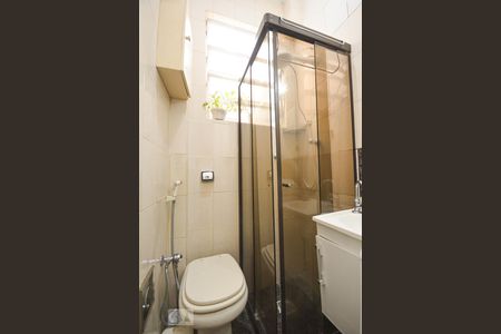 Banheiro Social de apartamento à venda com 1 quarto, 28m² em Flamengo, Rio de Janeiro