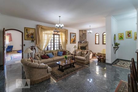 Sala de casa à venda com 4 quartos, 455m² em Alphaville, Santana de Parnaíba