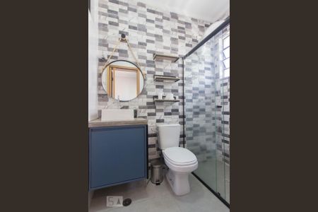 Studio para alugar com 38m², 1 quarto e sem vagaBanheiro