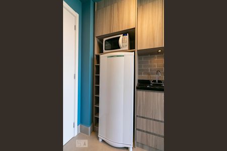 Studio à venda com 24m², 1 quarto e sem vagaCozinha - Geladeira