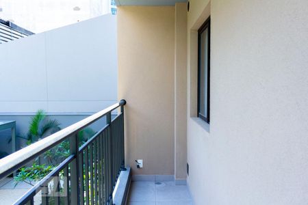 Studio para alugar com 28m², 1 quarto e sem vagaVaranda