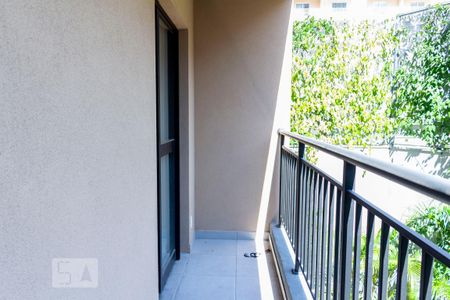 Studio para alugar com 28m², 1 quarto e sem vagaVaranda
