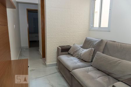 Sala de apartamento para alugar com 2 quartos, 100m² em Vila Gilda, Santo André