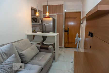 Sala de apartamento para alugar com 2 quartos, 100m² em Vila Gilda, Santo André