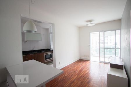 Sala de apartamento para alugar com 1 quarto, 50m² em Campo Belo, São Paulo