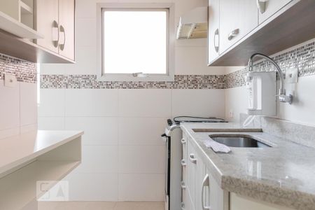 Cozinha de apartamento para alugar com 2 quartos, 50m² em Vila Guarani (z Sul), São Paulo