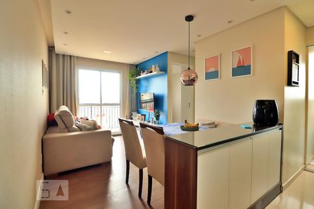 Sala de apartamento à venda com 2 quartos, 47m² em Parque João Ramalho, Santo André