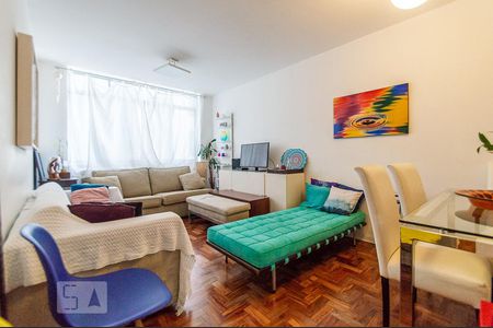 Sala de apartamento para alugar com 2 quartos, 90m² em Santa Cecilia, São Paulo