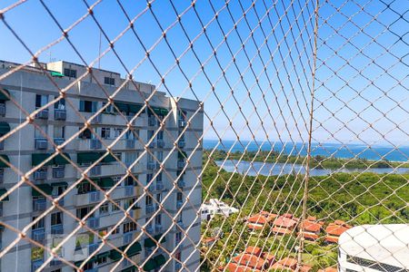 Vista da Sala de apartamento para alugar com 2 quartos, 52m² em Barra da Tijuca, Rio de Janeiro