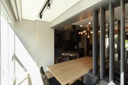 Varanda da Sala de apartamento para alugar com 1 quarto, 49m² em Jardim Paulistano, São Paulo