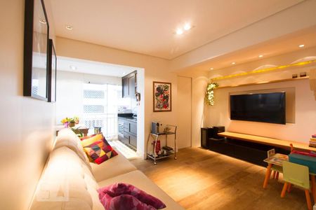 Sala de apartamento à venda com 2 quartos, 74m² em Cidade Monções, São Paulo