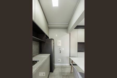 Cozinha de apartamento à venda com 1 quarto, 42m² em República, São Paulo