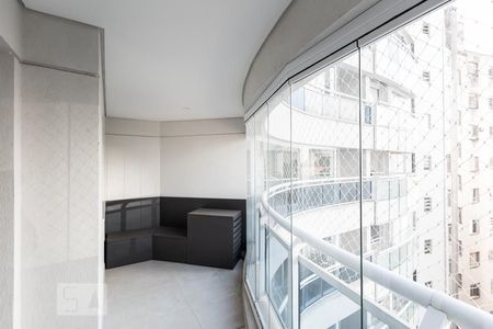 Varanda de apartamento para alugar com 1 quarto, 42m² em República, São Paulo