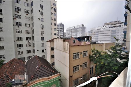 Vista da Sala de apartamento à venda com 1 quarto, 18m² em Botafogo, Rio de Janeiro