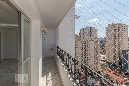 Varanda da Sala de apartamento para alugar com 3 quartos, 113m² em Brooklin, São Paulo