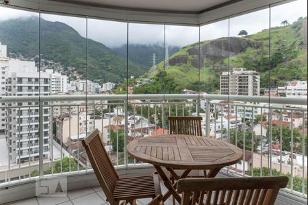 Varanda da Sala de apartamento à venda com 3 quartos, 98m² em Tijuca, Rio de Janeiro