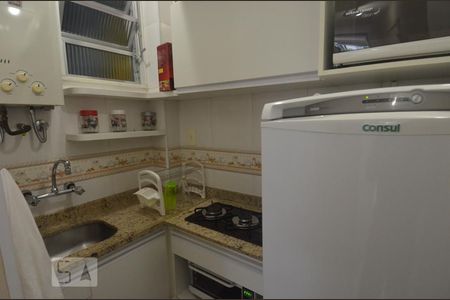 Studio à venda com 31m², 1 quarto e sem vagaCozinha