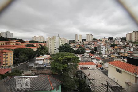 Vista Sala de apartamento à venda com 2 quartos, 53m² em Jardim Carlu, São Paulo