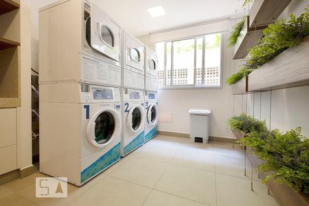 Studio para alugar com 23m², 1 quarto e 1 vagaLavanderia