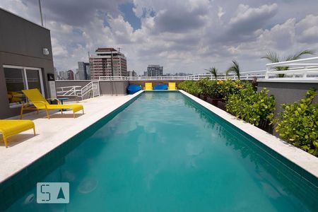 Studio para alugar com 23m², 1 quarto e 1 vagaPiscina