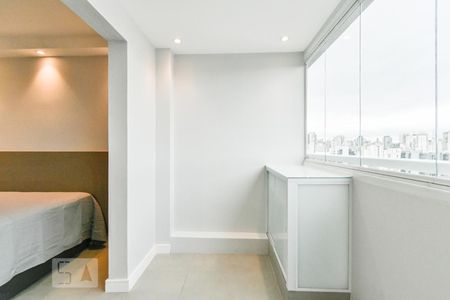 Studio para alugar com 23m², 1 quarto e 1 vagaVaranda