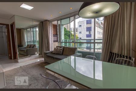 Apartamento para alugar com 51m², 1 quarto e 1 vaga Apartamento para alugar com 51m², 1 quarto e 1 vagaSala