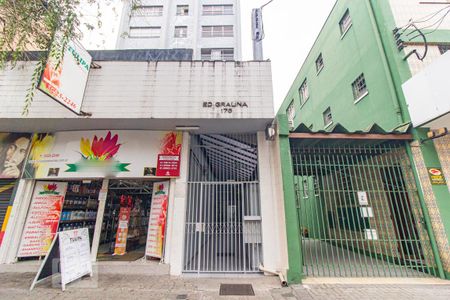 Fachada do Prédio de kitnet/studio para alugar com 1 quarto, 33m² em Centro, Curitiba