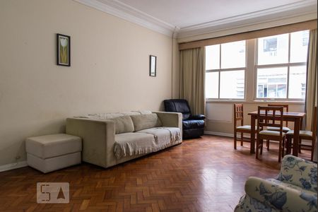Sala de apartamento à venda com 3 quartos, 136m² em Copacabana, Rio de Janeiro