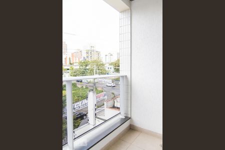 Varanda da Sala de apartamento para alugar com 2 quartos, 70m² em Jardim Sílvia, Santo André