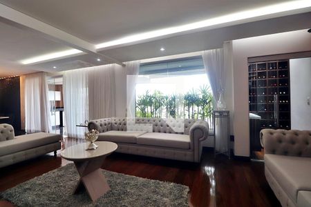 Sala de apartamento à venda com 3 quartos, 227m² em Jardim , Santo André