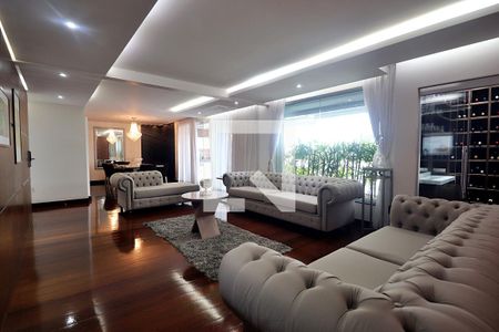 Sala de apartamento à venda com 3 quartos, 227m² em Jardim , Santo André