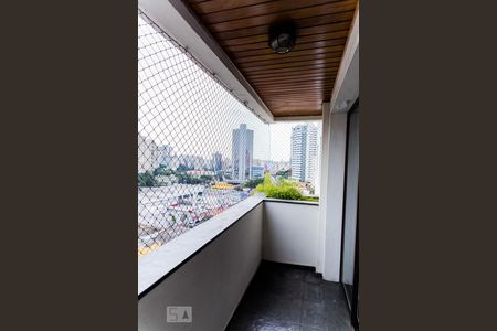 Varanda da Sala de apartamento à venda com 4 quartos, 136m² em Centro, Santo André