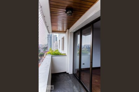 Varanda da Sala de apartamento à venda com 4 quartos, 136m² em Centro, Santo André