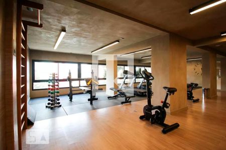 Studio para alugar com 26m², 1 quarto e sem vaga Studio para alugar com 26m², 1 quarto e sem vagaÁrea comum - Academia