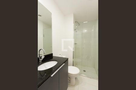 Studio para alugar com 26m², 1 quarto e sem vaga Studio para alugar com 26m², 1 quarto e sem vagaBanheiro