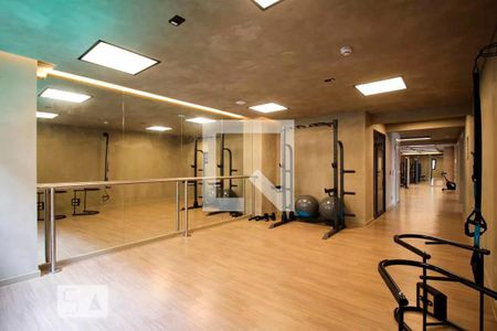 Studio para alugar com 26m², 1 quarto e sem vaga Studio para alugar com 26m², 1 quarto e sem vagaÁrea comum - Academia