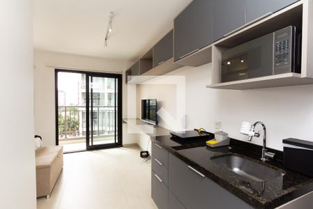 Studio de kitnet/studio para alugar com 1 quarto, 26m² em Indianópolis, São Paulo